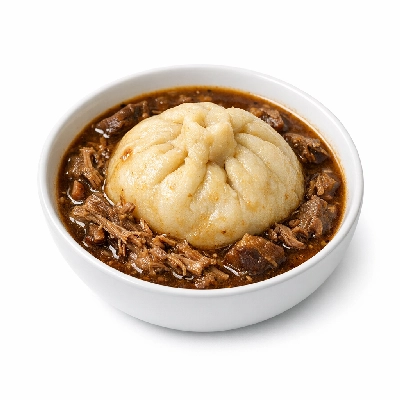 Stew dumpling with mutton navajo