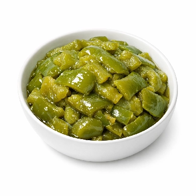 Stewed Green Bell Peppers