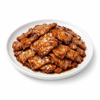 Stir-fried pork with sauce