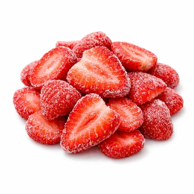 Strawberries frozen sweetened sliced
