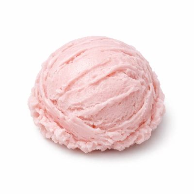 Ice cream strawberry