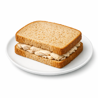 Subway 6" Chicken Breast on 9 Grain Whole Wheat Bread Sandwich