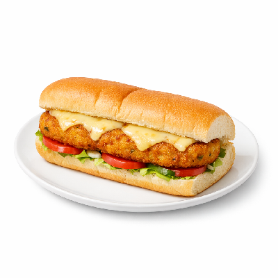 Subway Aloo Patty Cheese Pull 6 Inch Sub