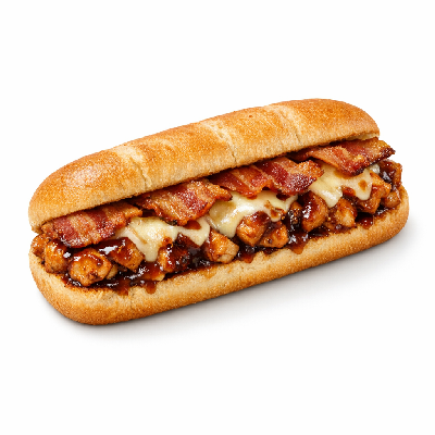 Subway BBQ Chicken & Bacon Submelt