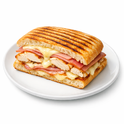 Subway Chicken Cordon Bleu Panini