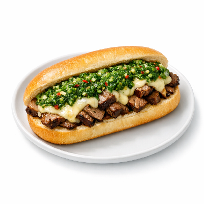 Subway Chimichurri Steak & Cheese