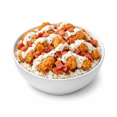 Subway Crispy Chicken Bacon Peppercorn Ranch Rice Bowl