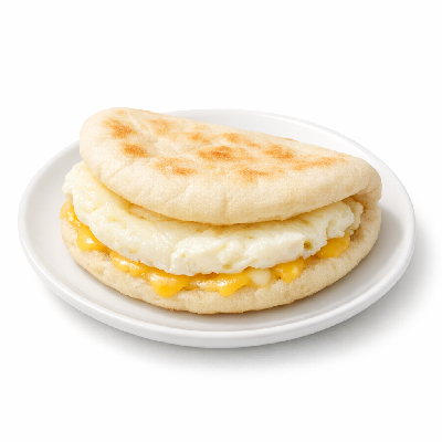 Subway Egg White 3" Flatbread (White) & Cheese