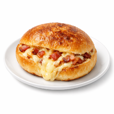 Subway Hot Cross Cheesy Bacon Bun Toastie