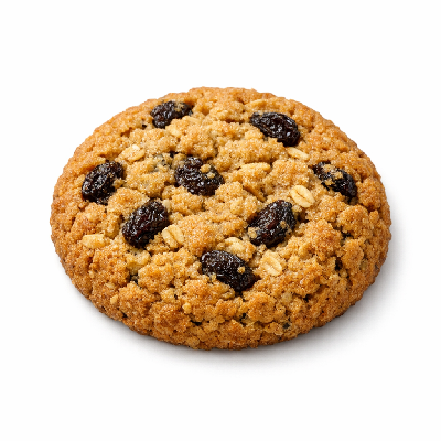 Subway Oatmeal and Raisins Cookie Eggless Side