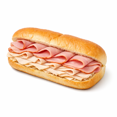 Subway Oven-Roasted Turkey & Ham 6'' Sub