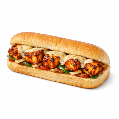 Subway Paneer Tikka Cheese Pull 6 Inch Sub