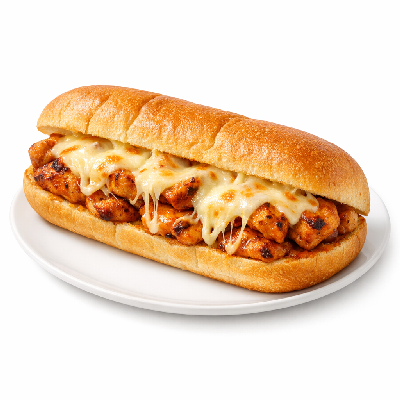 Subway Peri Chicken Cheese Pull 6 Inch Sub