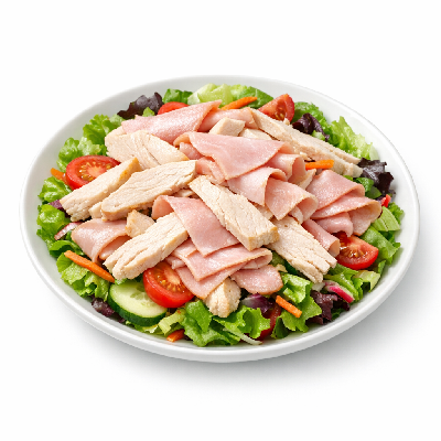 Subway Salads with 6 Grams of Fat or Less Turkey and Ham
