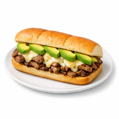 Subway Sandwiches 6" Chipotle Steak & Cheese with Avocado