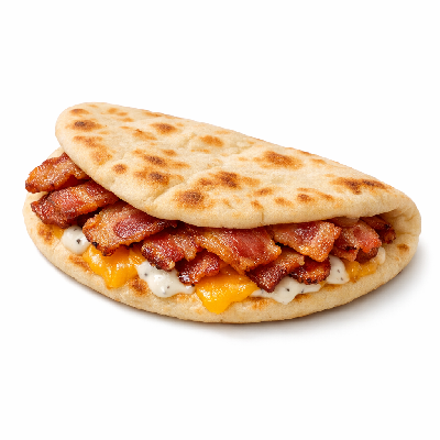 Subway Sandwiches 6" Flatbread BLT with Cheddar Cheese and Ranch