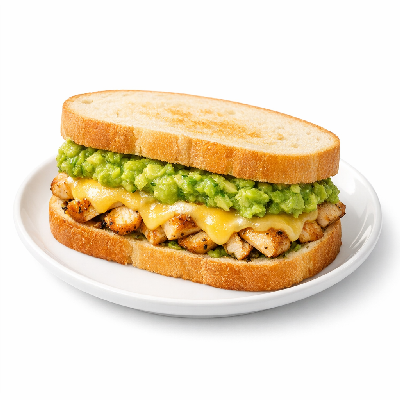 Subway Sandwiches Chipotle Chicken Melt with Guacamole