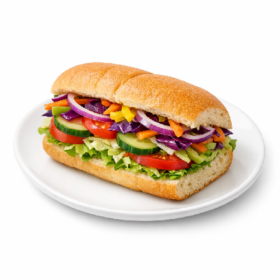 Subway Sandwiches Veggie Delite Mini Sub
