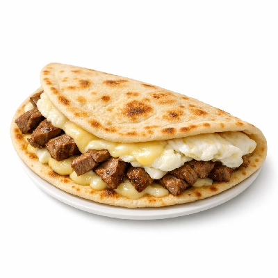 Subway Steak Egg White & Cheese Flatbread