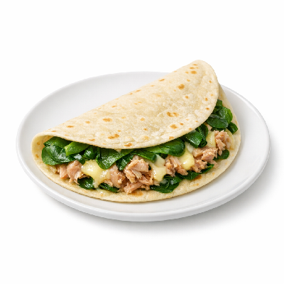 Subway Tuna Spinach Wrap with Cheese