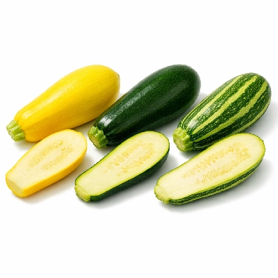 Squash summer all types raw