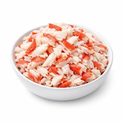 Surimi imitation crab
