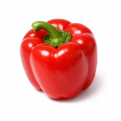 Peppers sweet bell red raw