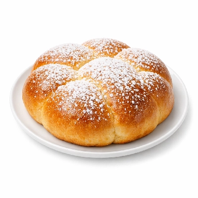 Sweet Bread with Powdered Sugar