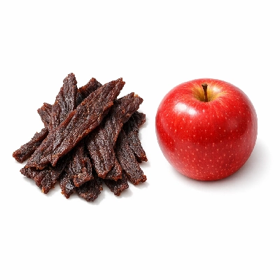 Sweet & Hot Beef Jerky & Apple