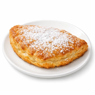 Sweet Pastry with Powdered Sugar