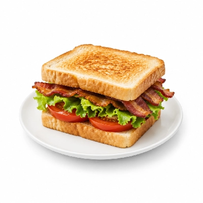 Swensons Drive-In Bacon Lettuce and Tomato Sandwich with Bread Choice Toasted White
