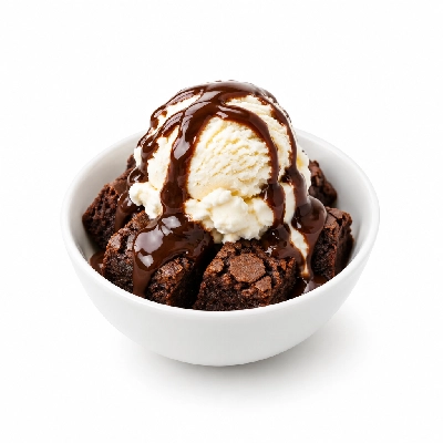 Swensons Drive-In Brownie Sundae