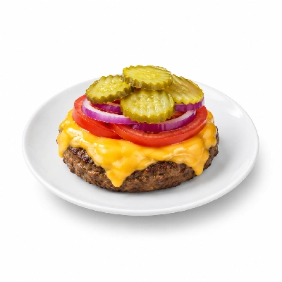 Swensons Drive-In Burger Toppings with Cheese
