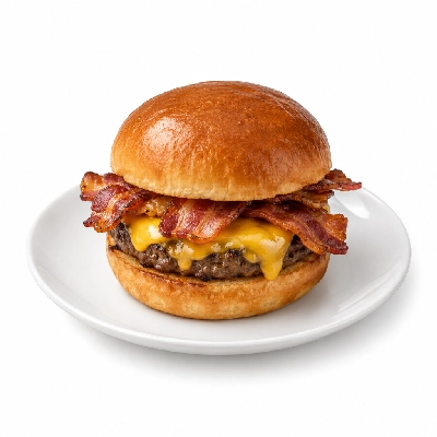 Swensons Drive-In Cheeseburg with Bacon