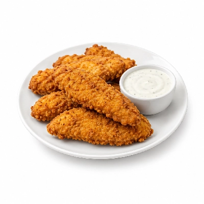 Swensons Drive-In Chicken Finger Dinner with Dipping Sauce Choice Ranch Dressing