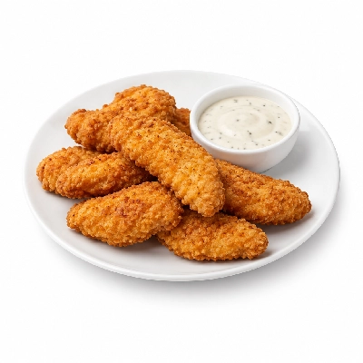Swensons Drive-In Chicken Finger Snack with Ranch Dressing Dinner
