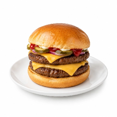 Swensons Drive-In Double Hamburg