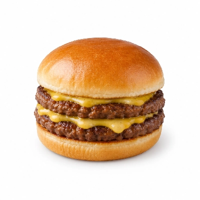 Swensons Drive-In Double Hamburg with Honey Mustard