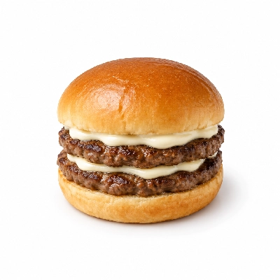 Swensons Drive-In Double Hamburg with Mayo