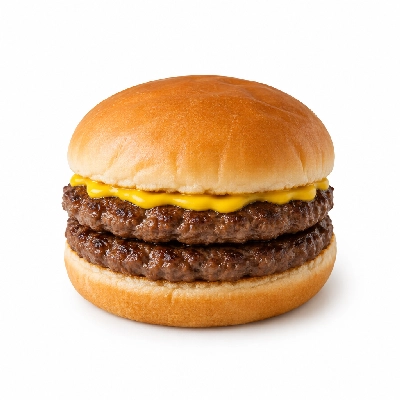 Swensons Drive-In Double Hamburg with Mustard