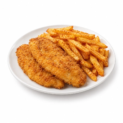 Swensons Drive-In Fish Dinner with Side Choice Cajun Seasoned French Fries
