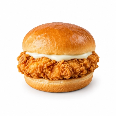 Swensons Drive-In Fried Chicken Fillet Sandwich with Mayo