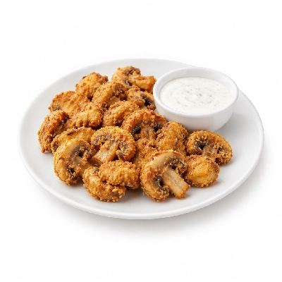 Swensons Drive-In Fried Mushrooms with Ranch Dressing