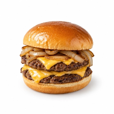 Swensons Drive-In Galley Boy with Grilled Onions