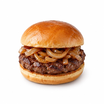 Swensons Drive-In Half Pounder Plus with Grilled Onions