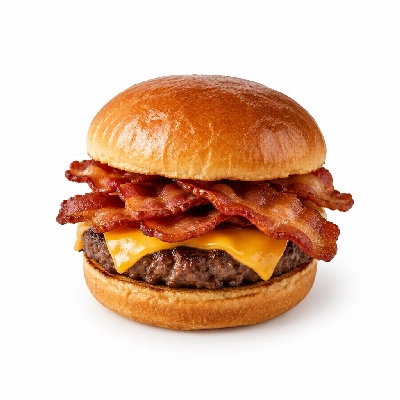 Swensons Drive-In Hamburg with Bacon