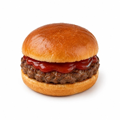 Swensons Drive-In Hamburg with Ketchup