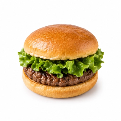 Swensons Drive-In Hamburg with Lettuce