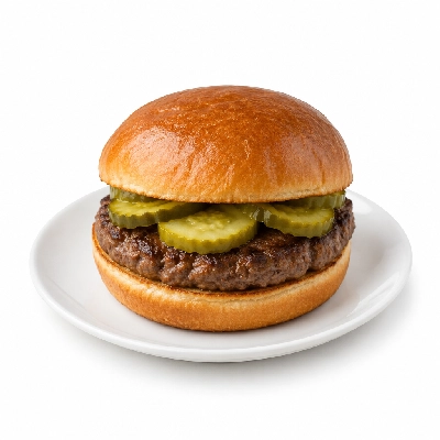 Swensons Drive-In Hamburg with Pickle Chips