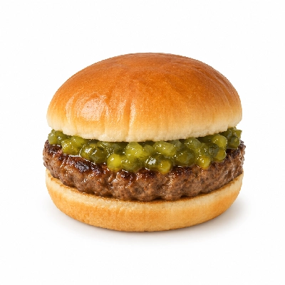 Swensons Drive-In Hamburg with Pickle Relish